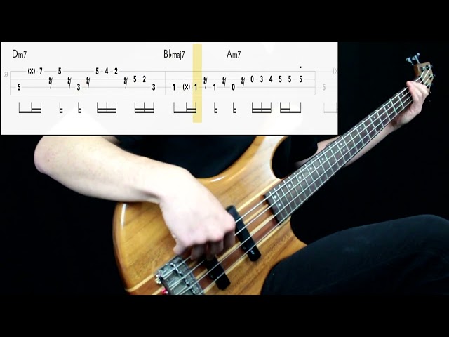 Red Hot Chili Peppers - Aquatic Mouth Dance (Bass Cover) (Play Along Tabs In Video) class=