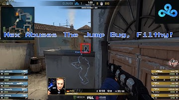 Nex abuses CSGO Jump Bug Against SK Gaming!! DISGUSTING Money Cash(BIG vs C9 PGL Major Krakow 2017)