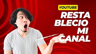 Como YouTube Restablecio mi Canal ¡ACKALYG! mas de tres meses de apelacion e insistencia