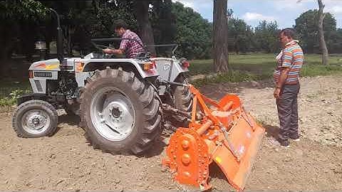 Eicher 380 super power 45 hp ka Kisan Ne liya demo Part 1