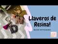 Llaveros de letras en Resina || Resin Letter Keychains || How to || DIY