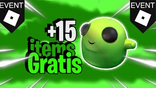 Como conseguir 16 ítems totalmente ¡gratis! [roblox] 2024 🎉