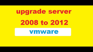 upgrade windows server 2008 r2 to 2012 r2 vmware