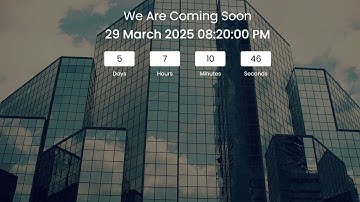 Create a Countdown Timer with JavaScript | Step-by-Step Guide 🚀 #webdevelopment  #countdown #coding