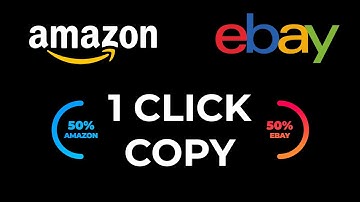 Amazon to eBay One Click Listing Copy for Free - How To...