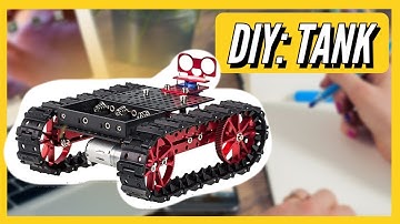 DIY Tank Mechanical Kit Handles Off Road and All Terrain, Works With Arduino