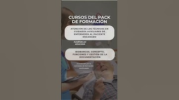 Pack de Técnico en Cuidados Auxiliares de Enfermería con Formación acreditada #tcae #cursosonline