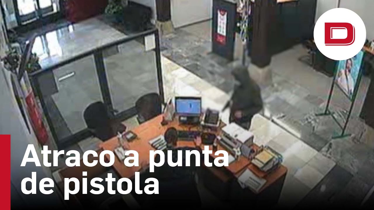 Así actuaba el presunto autor de los atracos en tres sucursales bancarias