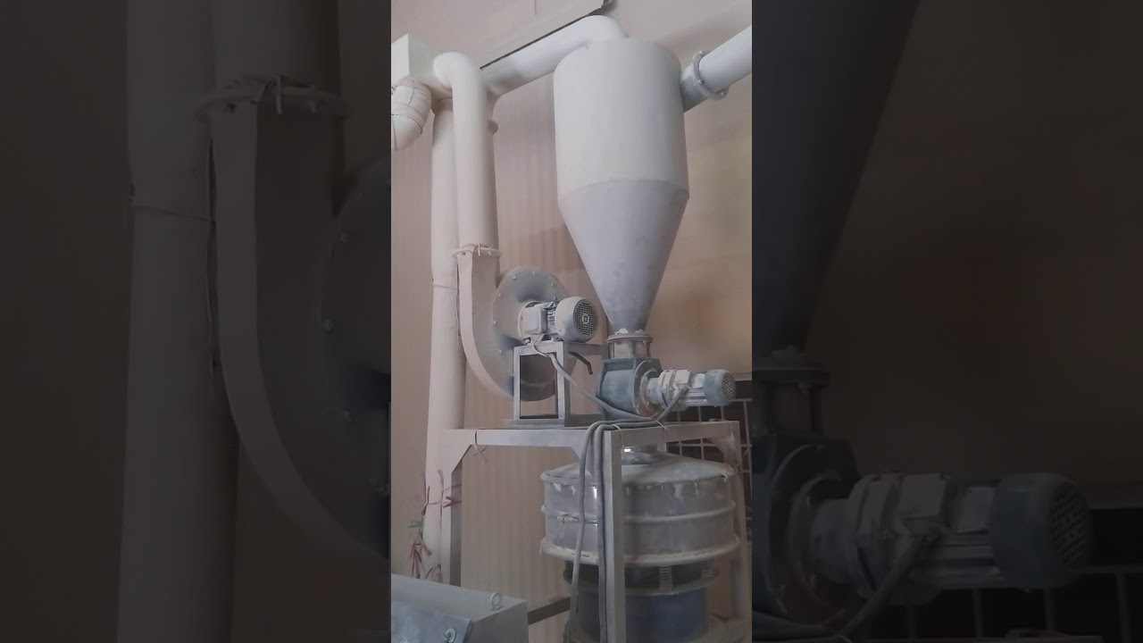 Máy nghiền nhựa phế PVC thành bột - youtube