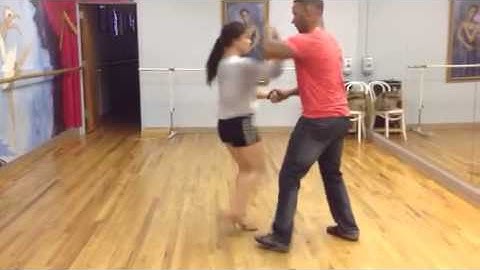 Intermediate Salsa Turn Pattern 10/2/13