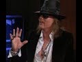 Guns N' Roses Axl Rose Talks About Reuniting With Duff McKagan & How Duff McKagan Saved Axl!