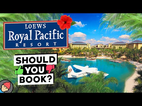 Video: Universal Orlandodagi Royal Pacific mehmonxonasi