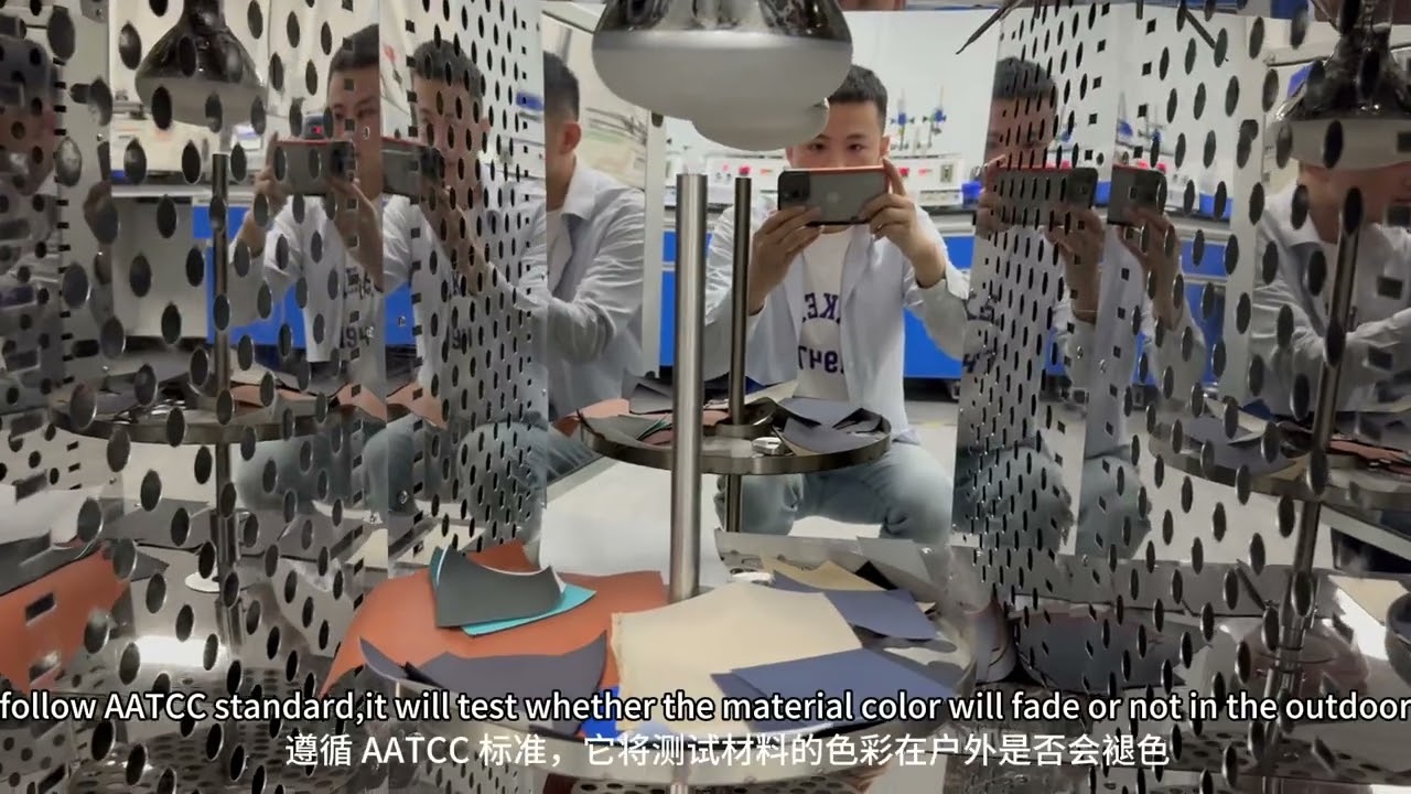 how to test faux leather quality? UV resistant crocking resistant flexing resistant test