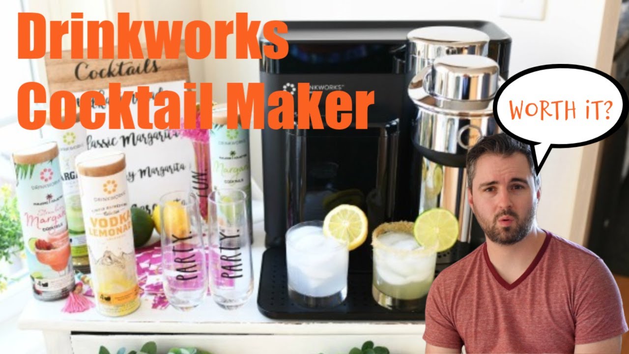 Drinkworks Home Bar By Keurig Cocktail Maker Brand New SH557