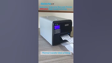 High Speed Industrial Barcode Printer