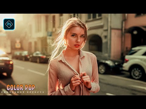 Color POP Effects|Camera Raw Photo Edit|Photoshop Tutorial