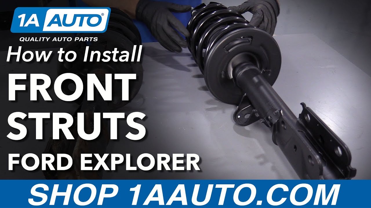 How to Replace Front Struts 2011-12 Ford Explorer | 1A Auto