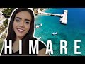 Exploring Himare, Albania | Turquoise Blue Sea and Porto Palermo