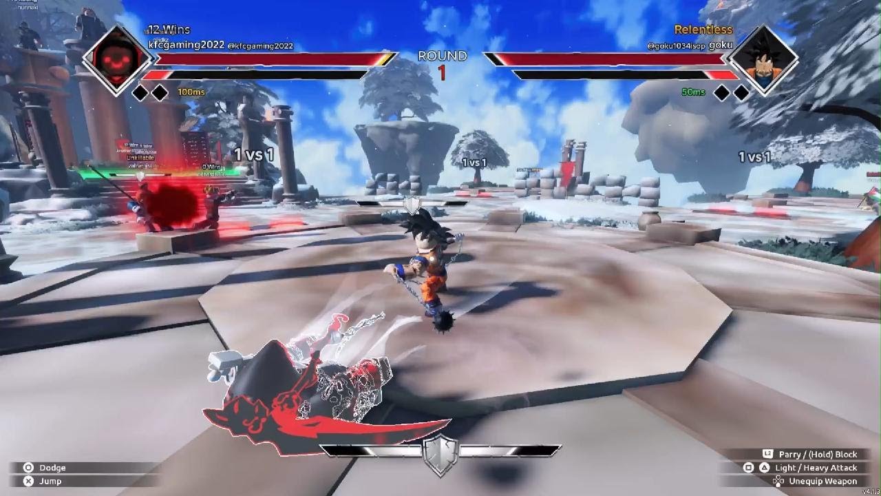 Playing Dueling grounds