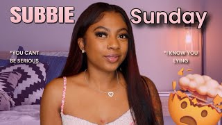 Storytime Subbie Sunday Double trouble I know you lying