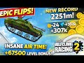 🔥 NEW RECORD 2251m 😱 | INSANE AIR TIME +67500 | Hill Climb Racing 2