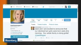 Yahoo CEO Mayer: Twin Girls Born Early This Morning Yahoo CEO Mayer: Twin Girls Born Early This Morning