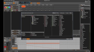 Creating Automation Clip Presets in Bitwig Studio