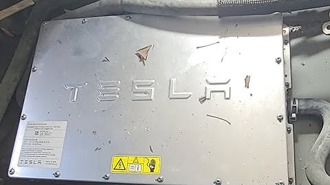Remove Tesla Onboard Charger