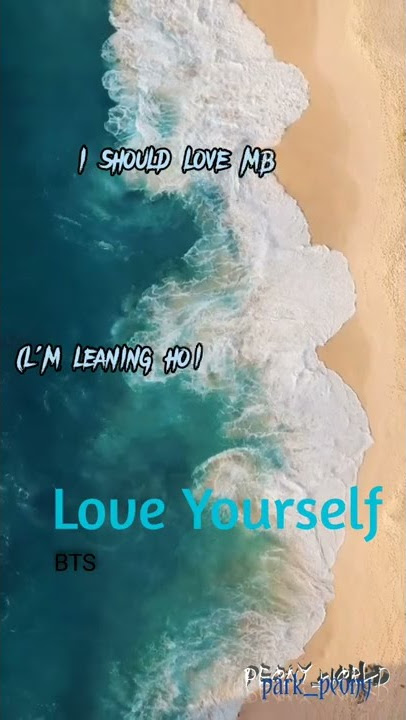 love myself bts eng lyrics