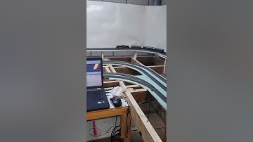 Beetje oefenen met automatisch rijden in Itrain