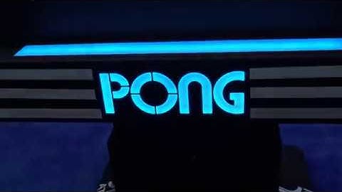 Atari PONG Table - Cocktail Model (Calinfer/UNIS; Amusement Expo 2019)