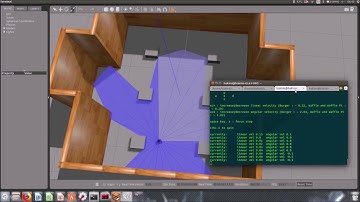 Autonomous Robotic, ROS System (Machine Learning & Gmapping + RVIZ) Example