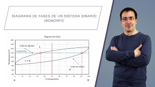 Diagrama de fases de un sistema binario isomorfo