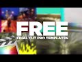 FREE Final Cut Pro X Templates, Title Effects, Transitions and MORE!!!