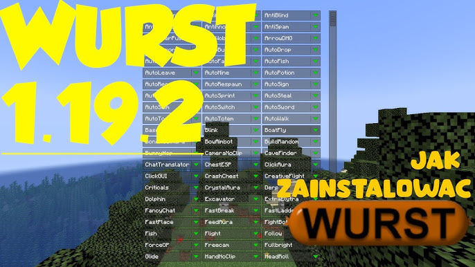 Minecraft 1.16.1 Wurst Hacked Client Downloads 