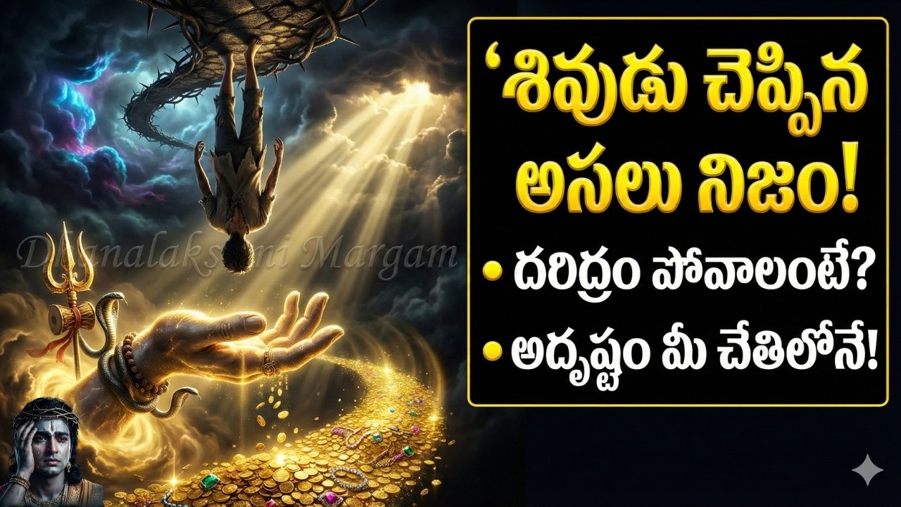 మీ ఇంట్లో ఈ ఒక్క తప్పు వల్ల దరిద్రం పట్టుకుందా? || Remove Bad Luck Karma Shiva Truth