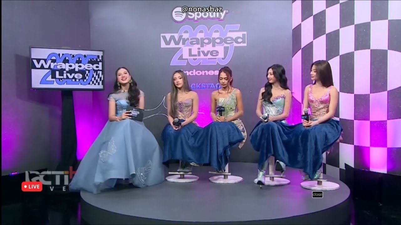 no na interview at backstage spotify wrapped live 2025