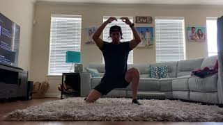 Half Kneeling Lateral Frog w/Arm Reach (UMT)(Hip Mobility)