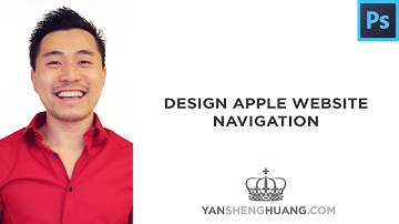 Photoshop Tutorial: Design Apple Website Navigation