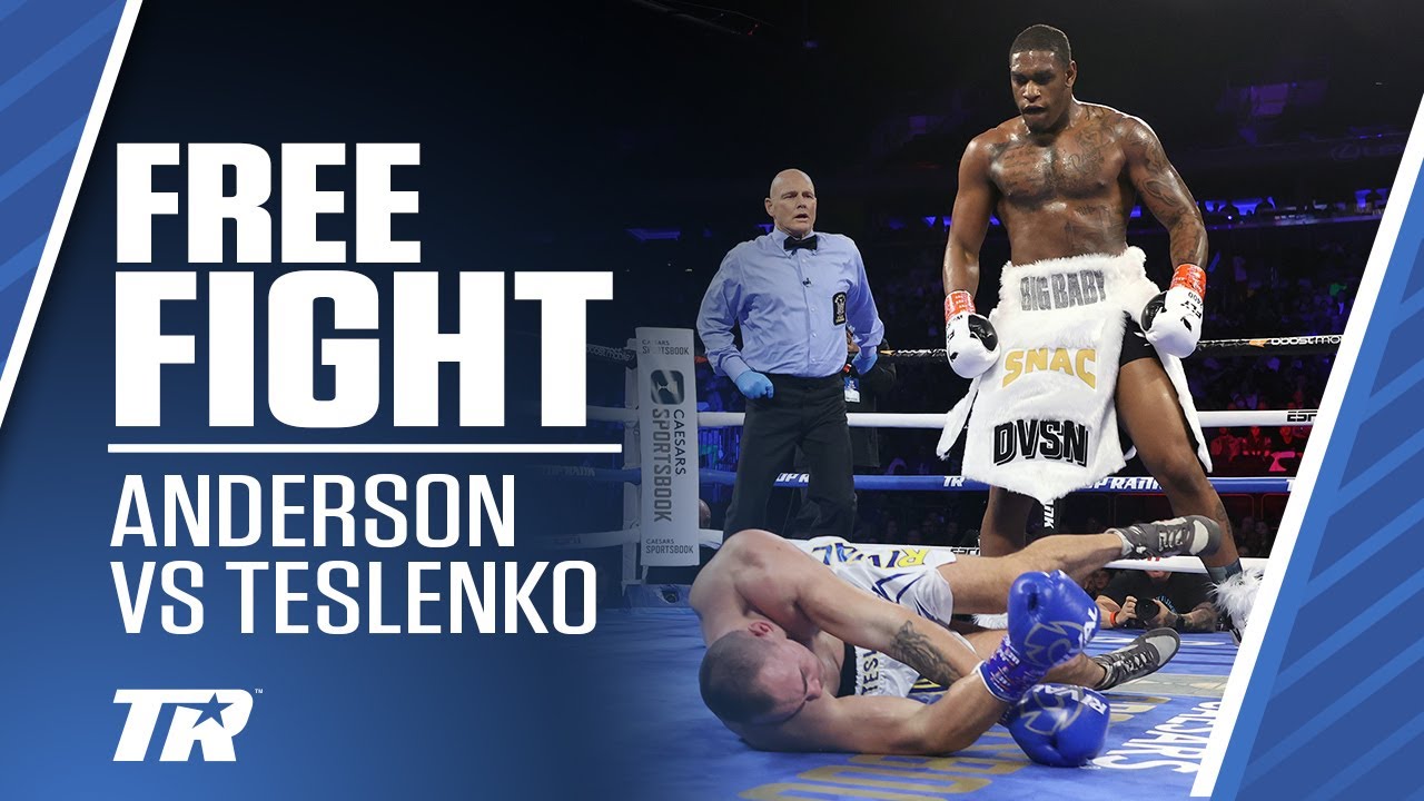 Jared Anderson Ends Teslenko With the Quickness FREE FIGHT Jared Anderson vs Oleksandr Teslenko