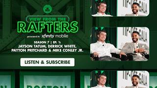Evan Turner Hosts Roundtable with Jayson Tatum, Derrick White, Payton Pritchard and Mike Conley Jr.