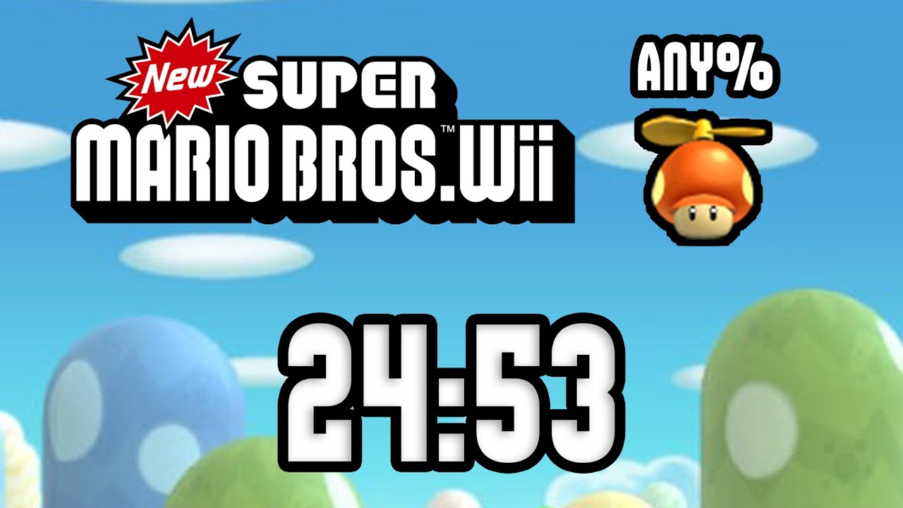 New Super Mario Bros U Speedrun