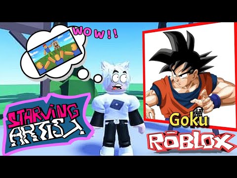 ROBLOX  Goku in Starving Artist! Pixel Arts #8 