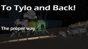 KSP To Tylo and Back. The proper way. (stock, hard career mode)