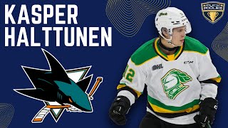 San Jose Sharks' Kasper Halttunen is a Throwback Prospect You Need to Know