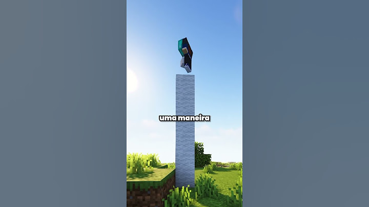 Quebrei o minecraft com lã.