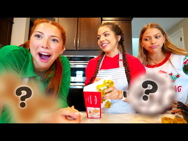 Christmas Cookie Challenge (SISTER baking COMPETITION) | Triple Charm class=