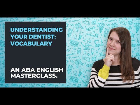 Useful Dentist Vocabulary in English 🦷