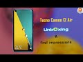 Tecno Camon 12 Air: Unboxing | Hands-on | Price [Hindi-हिन्दी]