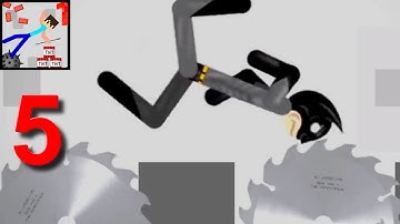 Stickman Destruction Level Editor Annihilation Batman Walkthrough Part 5 / Android Gameplay HD